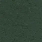 Forest green fabric sample with a matte, granular texture; woven material displaying a consistent color and subtle brushed quality.